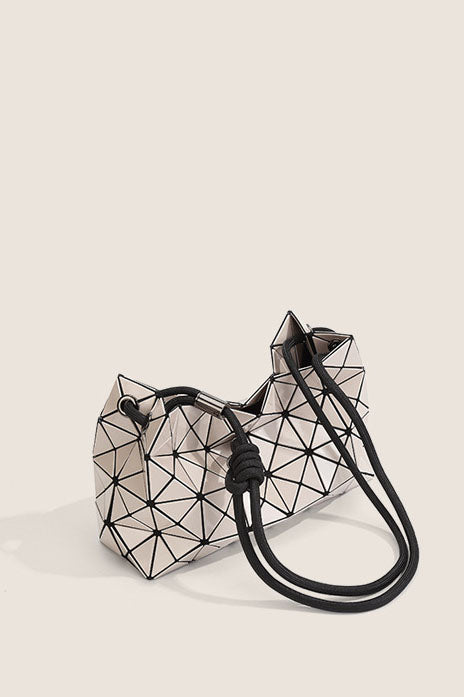 Trendy Geometric Embossed Bag