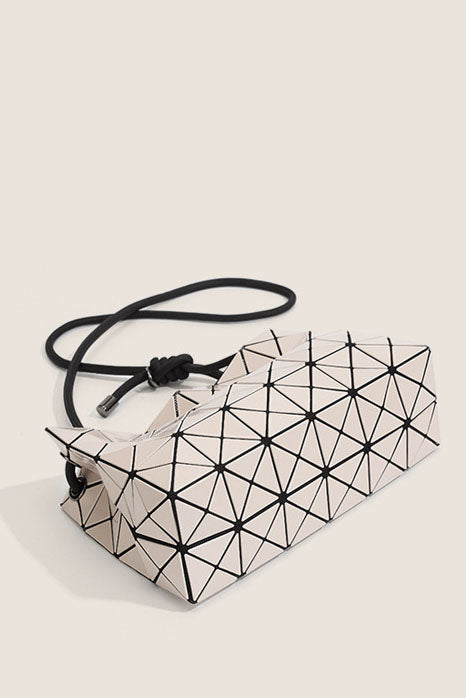 Trendy Geometric Embossed Bag