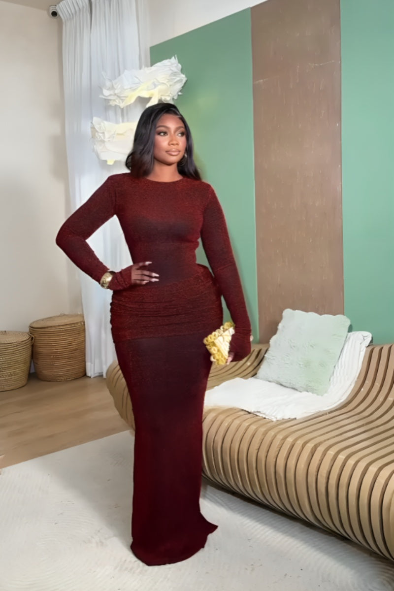 Sparkling Elegant Maxi Dress